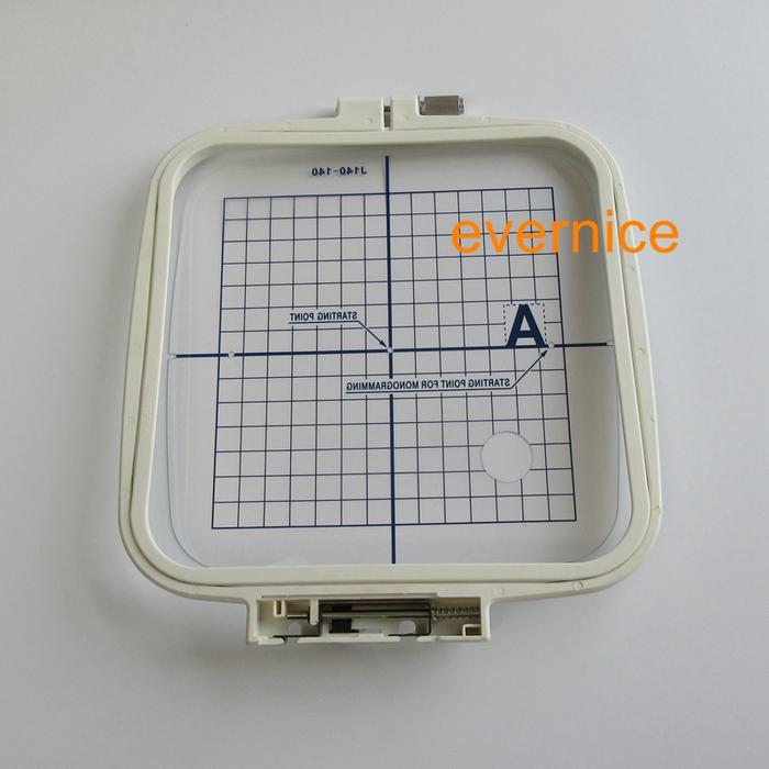 Standar Besar Bordir Hoop 140mm x 140mm 5.5 "x 5.5" untuk Janome
