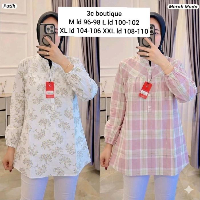 Blouse 3C boutique bahan katun