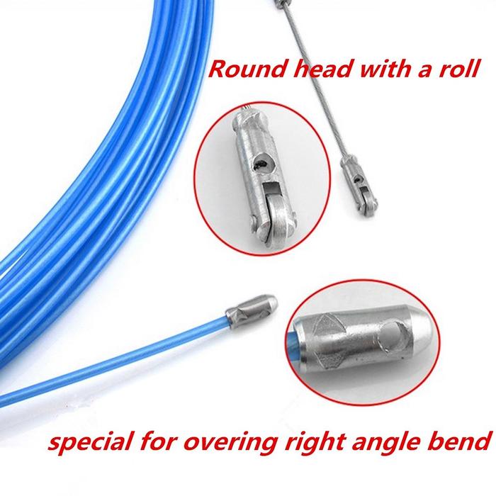 Cable Puller 15/20/30m Kabel Puller Tarikan Kabel Listrik Alat Tarik Kabel Penarik Kabel Listrik