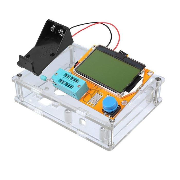 ESR Meter Mega328 Transistor Tester Digital V2.68 LCR-T4 Capacitance