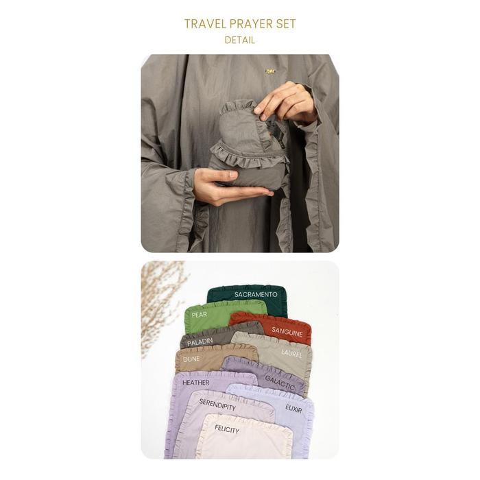 PPM - BIJOU TRAVEL MUKENA | Mukena Travel | Mukena Mini | Mukena plus Sajadah | Mukena Simple | Muke