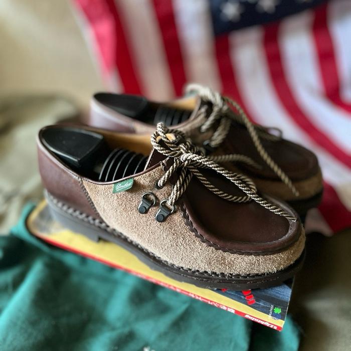 paraboot x enginereed garment EG made in france tyrolean shoes not alden carmina kleman padror