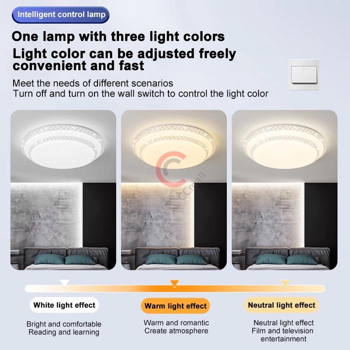 【7 hari gratis】 Lampu hias lampu plafon kamar lampu led kamar rlampu hias gantung ruang tamu downlig