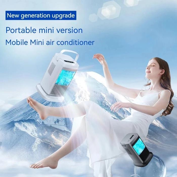 Mini air cooler fan desktop air cooler fan semiconductor refrigeration and air conditioning of the p
