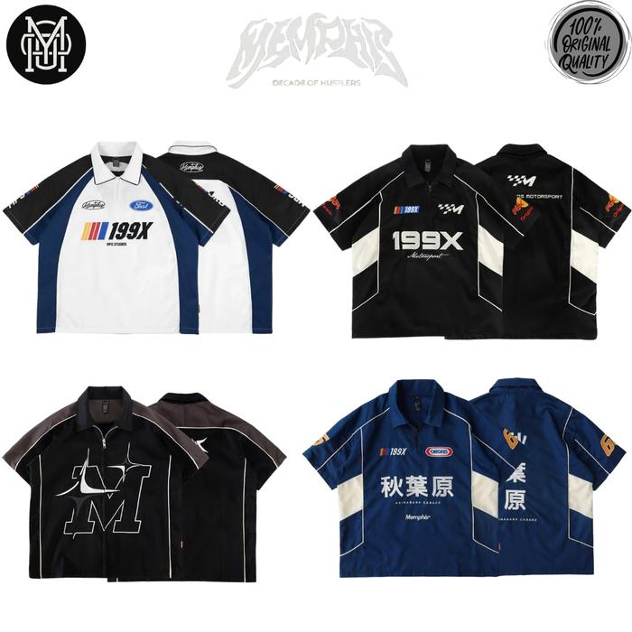 MEMPHISORIGINS  - NASCAR 199X - NASCAR SHIRT MOTOR SPORT - WORK SPARKLE - AKIBAHARA