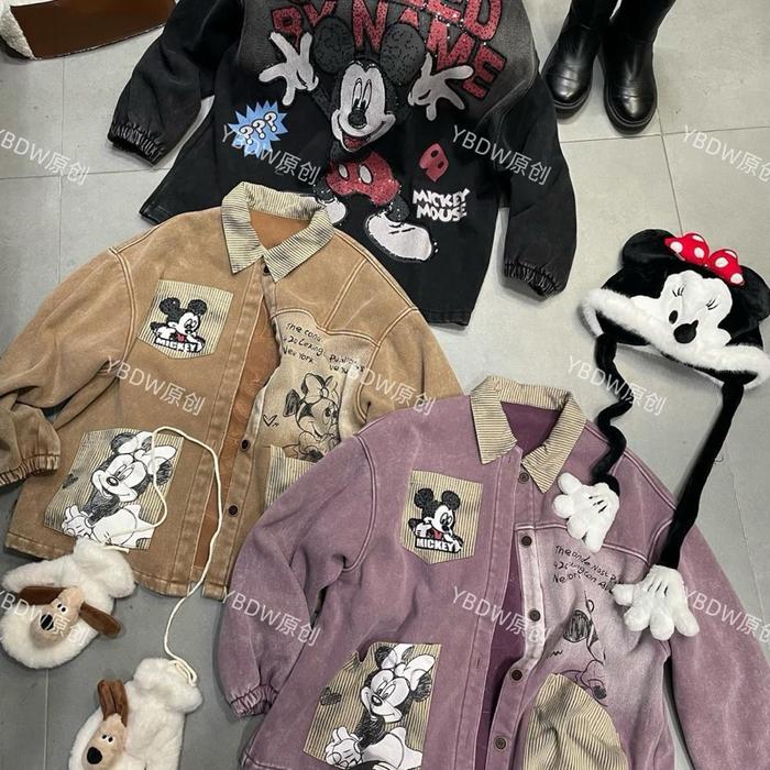 Jaket Mickey Oversize Jeans