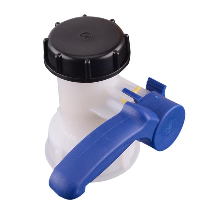 LETAOSK 75mm IBC Tank Butterfly Connection Valve Water Container