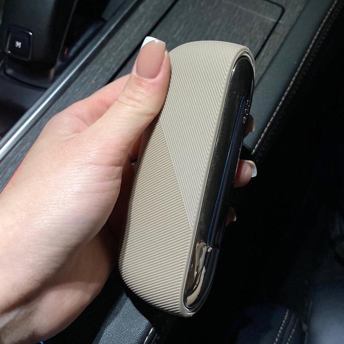 18 Colors Soft Silicone Case with Magnetic PC Side Cover For IQOS 3.0