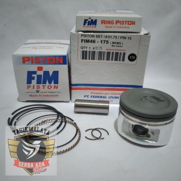 Piston Kit Seher Kit Fim 46 Mio Old, Mio Sporty, Mio Soul