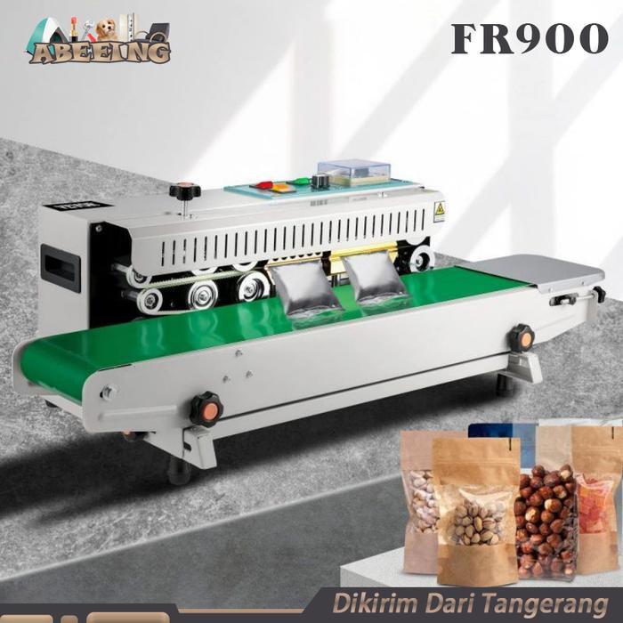FR-900 Perekat Plastik Kemasan Mesin Continous Band Sealer