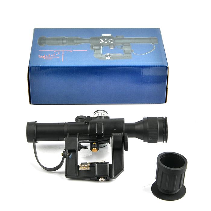 4x26 teropong berburu taktis Svd Dragunov scout scope untuk berburu