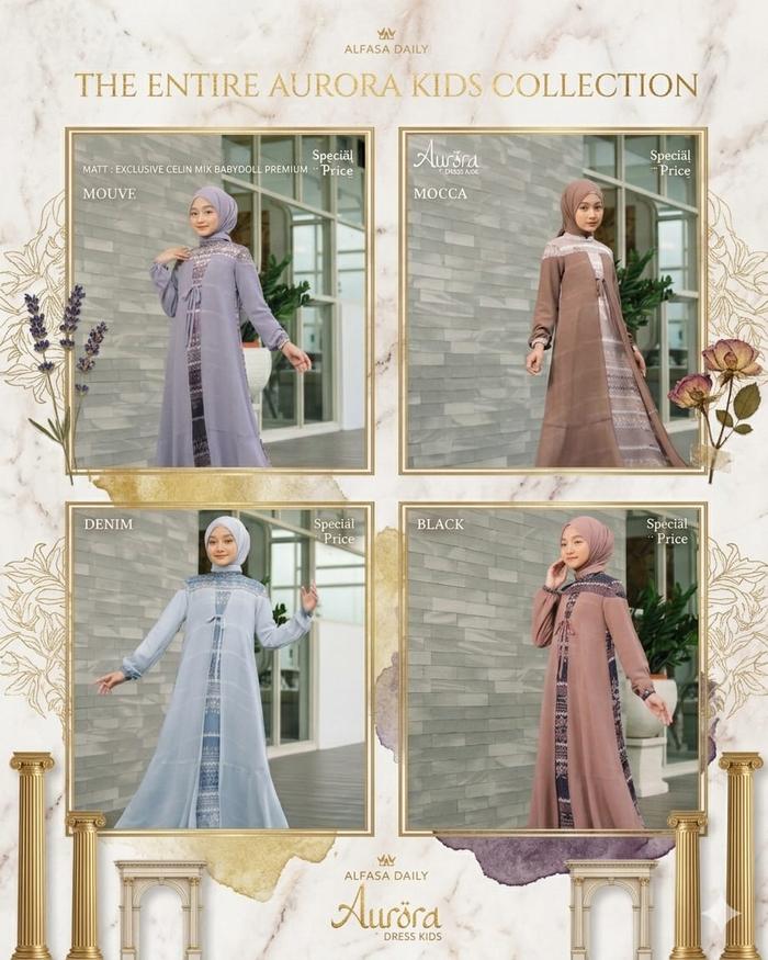 Aurora Dress Kids by Alfasa