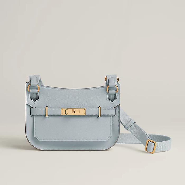 Tas Premium Wanita,Tas messenger,HERMES,Jypsiere Mini Shoulder Bag,blue