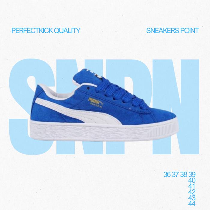 Puma Classics Suede XL Blue White