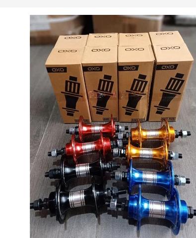 Hub BMX Alloy Bearing Oxo Double Drat 36H Multicolor