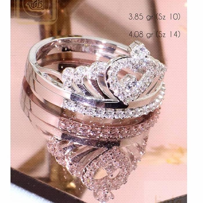 CINCIN WG 2IN1 REBEL PRINCESS COLLECTION RI190272 HALA GOLD 755 18K
