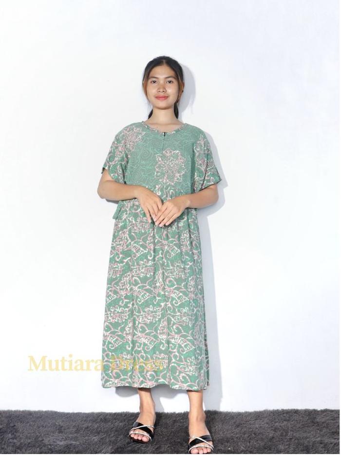 Daster Ciby Lola Rayon AJL Premium Motif Kekinian Bunga