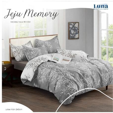 Bedcover Only Bedcover Set Motif Jeju Korea Premium Ukuran 160 180 200 Kalau Bc /Only ( Bedco