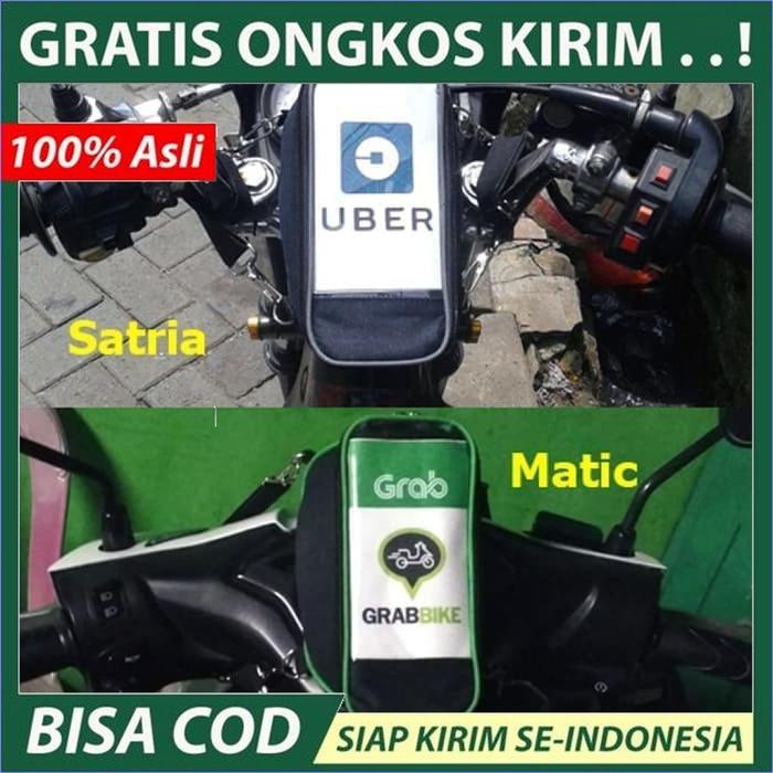 Tas holder HP sepeda motor gojek/grab