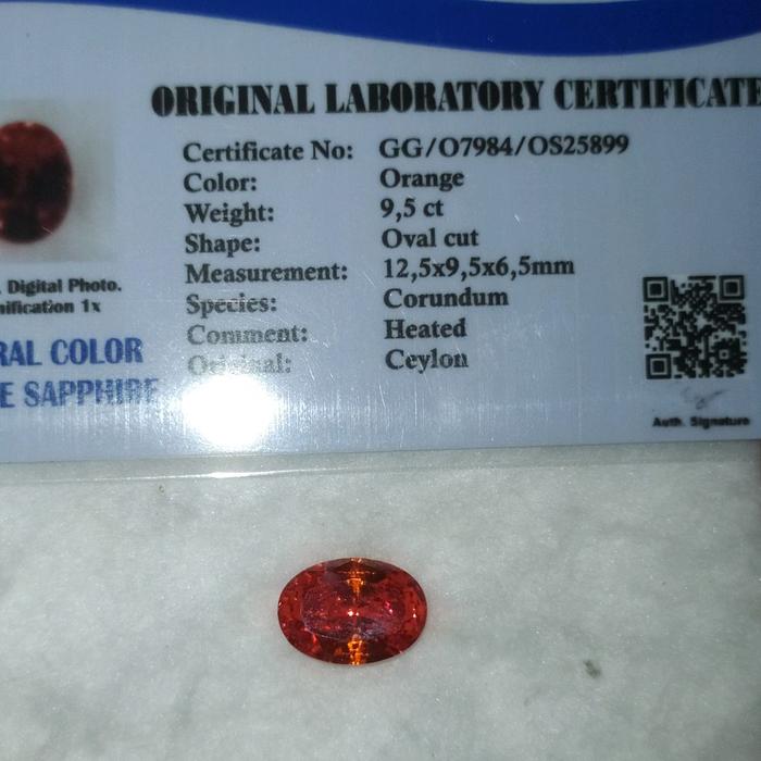 promo orange sapphire memo terbaru