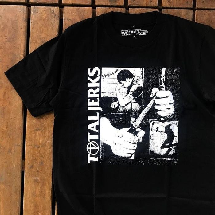 [HOT] TOTAL JERKS - UNDER PRESSURE TSHIRT BLACK