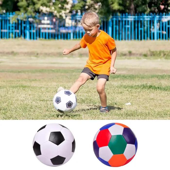 Silent Soccer Ball Indoor Silent Foam Football Lightweight Mute Bouncing Ball Air Bounce Silent Bask