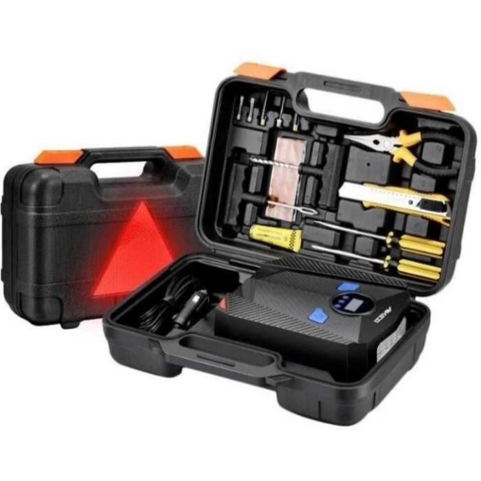 INFLATOR POMPA BAN MOTOR MOBIL PORTABLE ELEKTRIK 150PSI - TAFFWARE