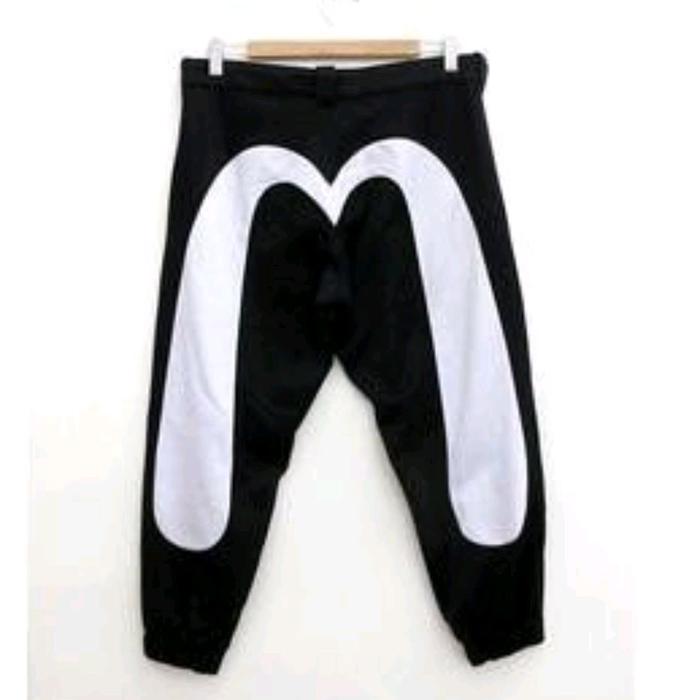 EVISU JOGGER BALLON SIZE 34, LP 92 cm,,PANJANG 86 cm,,exelent condition