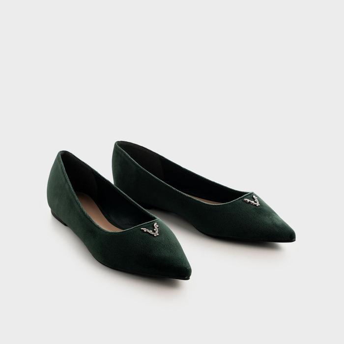 URBAN&CO Basic Sepatu Flat Shoes Slip On Shoes Perempuan - Debra