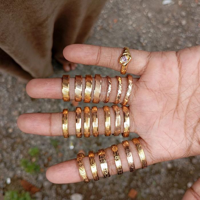 cincin emas muda kadar 6K