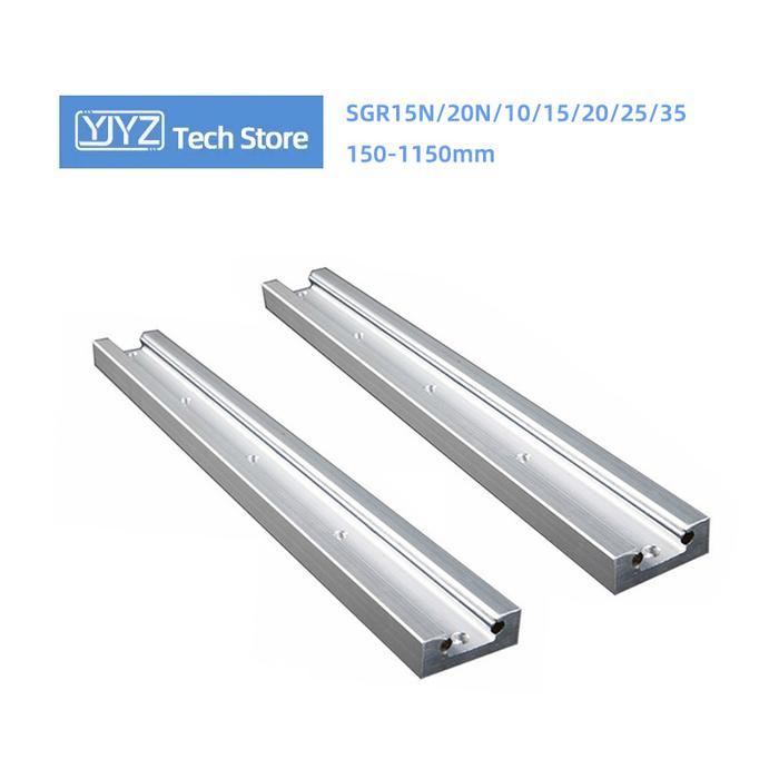 2PCS Built-In Dual-Axis Linear Guide SGR15N/20N/10/15/20/25/35 Rail