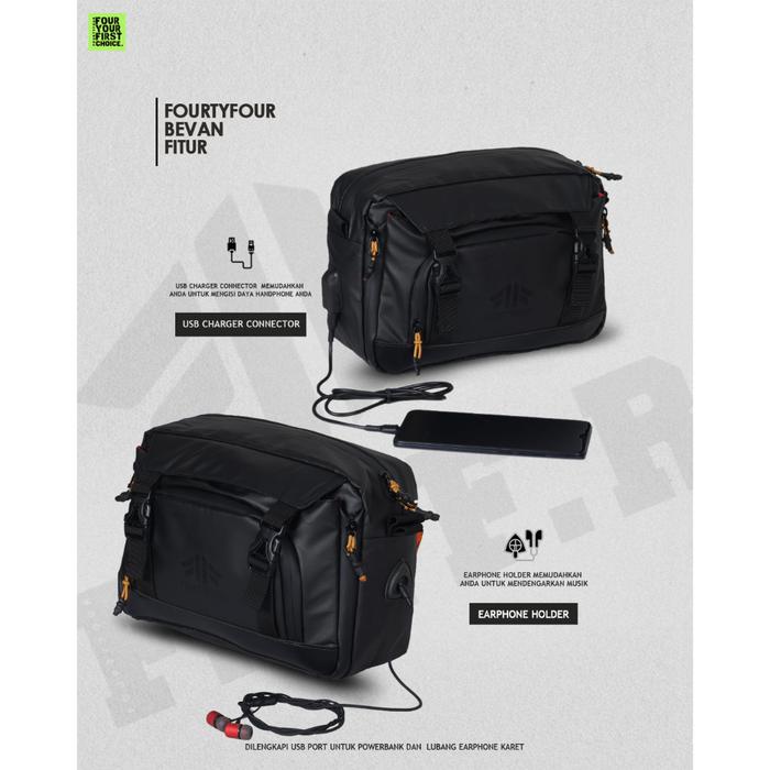 BEVAN - Tas Selempang Pria Premium Waterproof