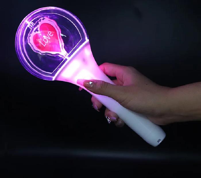 K-pop concert Fan cheer heart prop wireless wand baton TFBOYS Karry official custom penlight luminou