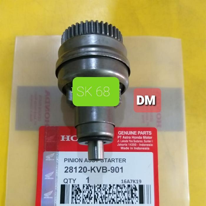 Gear Granat/ Gear Pinion Starter Vario/ Beat Karbu/ Beat Fi/ Spacy #Gratisongkir