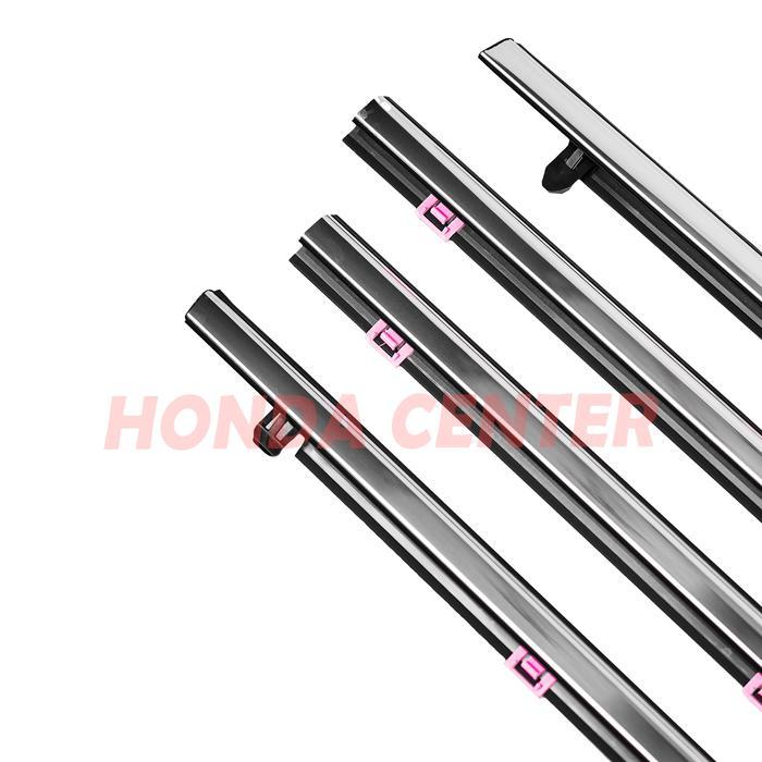 Lis karet Pelipit Kaca pintu Luar Accord 2013 2014 2015 2016 2017 set R1