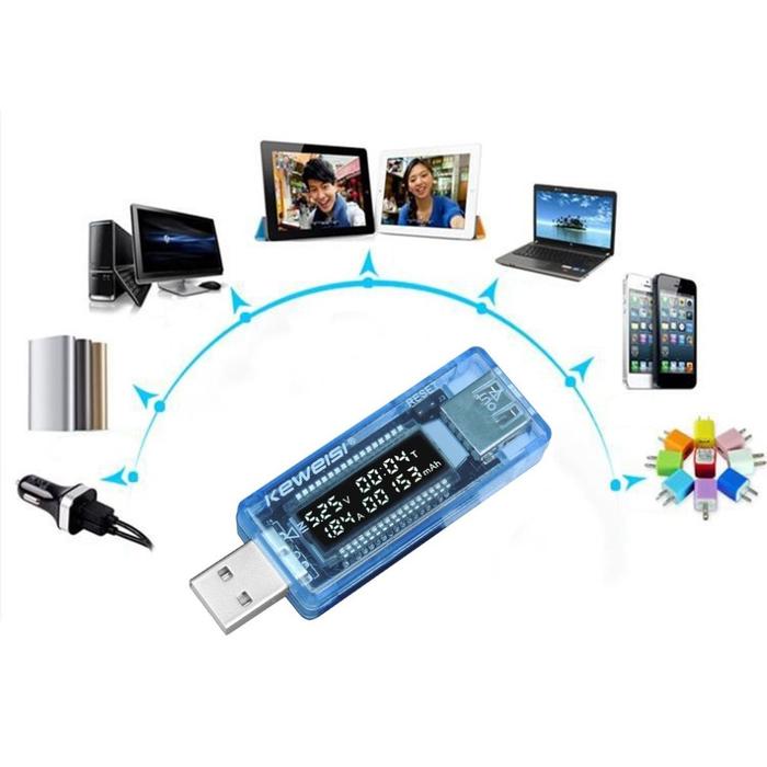 USB Current Voltage Capacity Tester Volt Current Voltage Detect