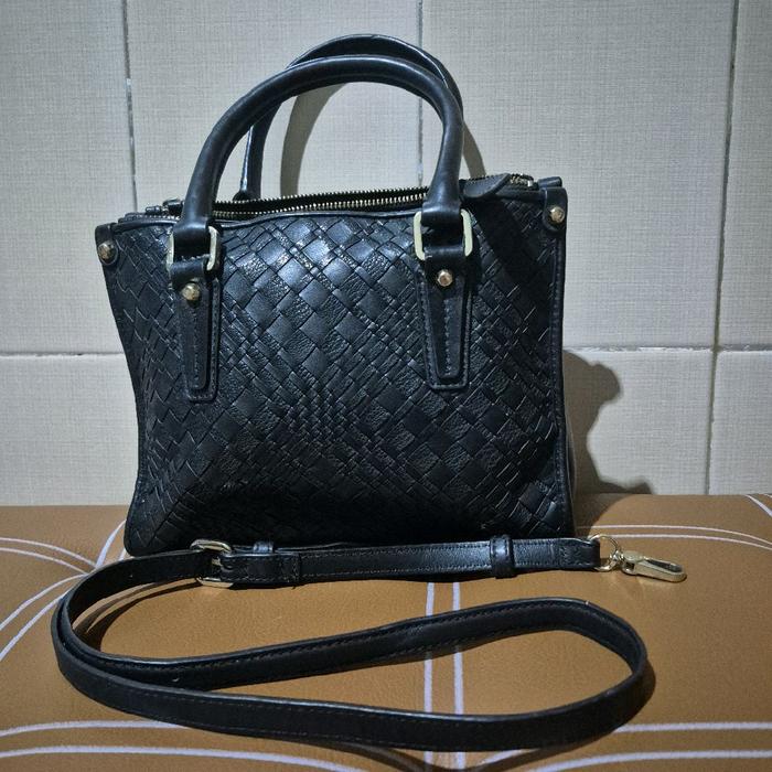 Tas Sabrina scala kulas motif anyam