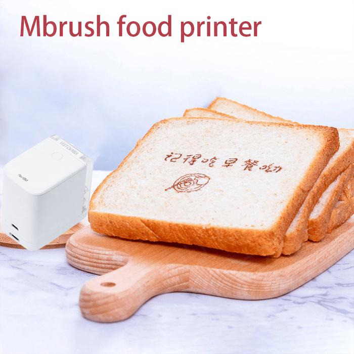 WIFI DIY Label Printer Edible Ink Cake Printer Color Mbrush Mini