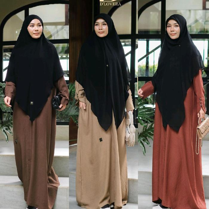 GAMIS DRESS FAIQA ORI PREMIUM BY D'LOVERA