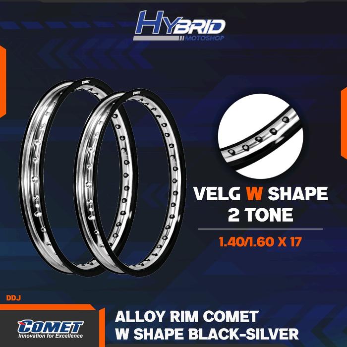 Velg Comet W shape 1.40 / 1.60 Ring 17 1 set