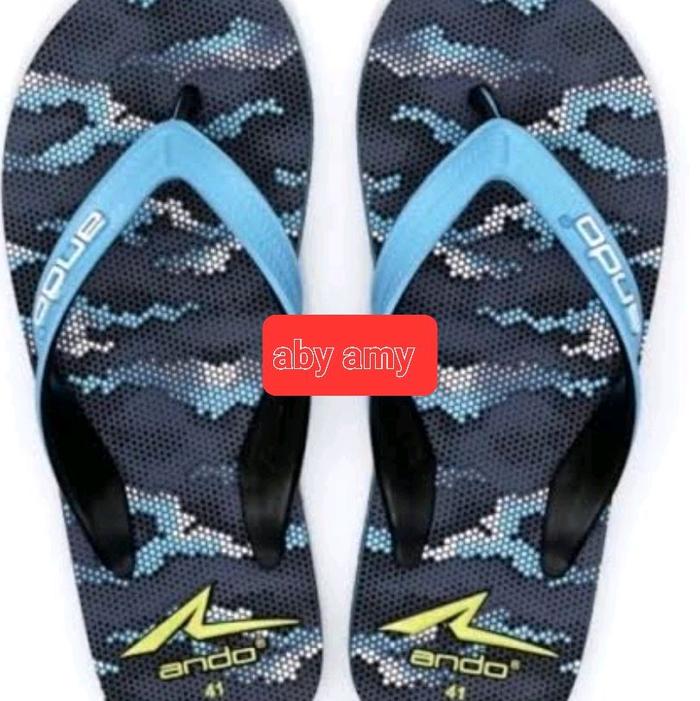 sandal ando platoon model japit anak jaman sekarang Sendal Pria Jepit