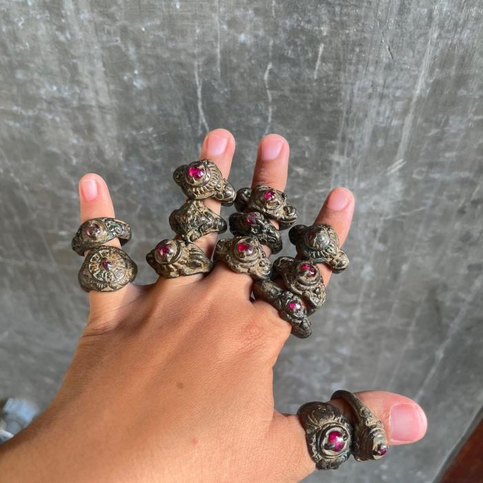 Cincin Majapahit lawasan antik - aksesoris cincin Majapahit