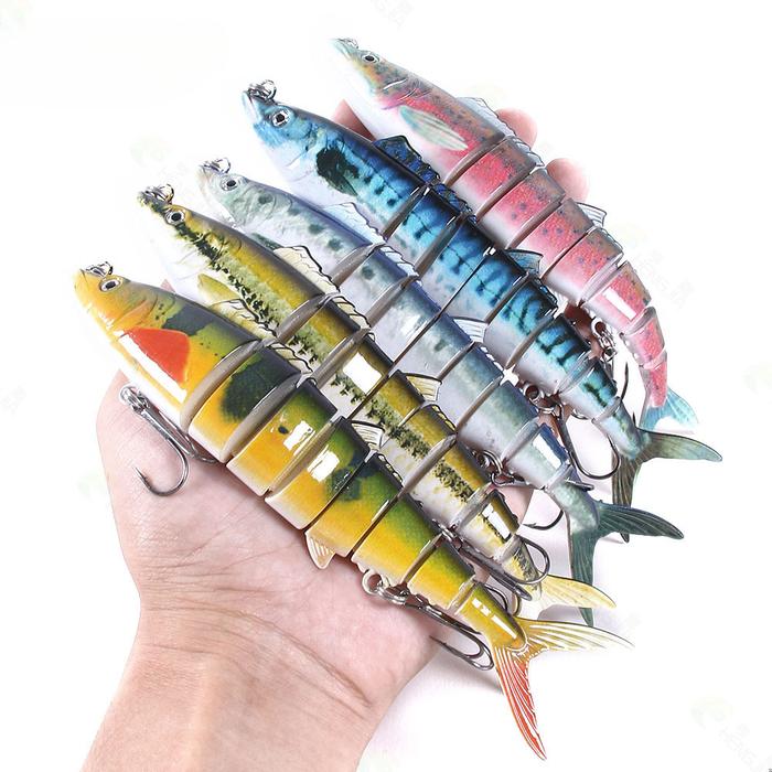 Jointed Swimbaits Articulated Lure Pike Large Flexible Jigging Trolling for Saltwater Sea Fishing Lu