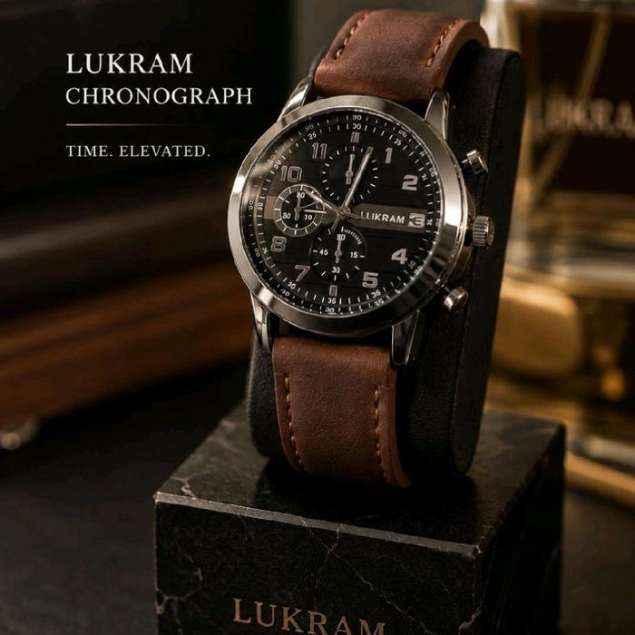 Jam tangan mewah merk Lukram dari Mr.  DIY -  kesan mewah banget