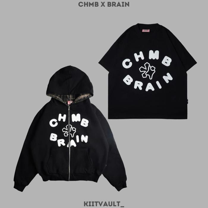 100%ORIGINAL Chmb X Brain Collection Zip / Tshirt