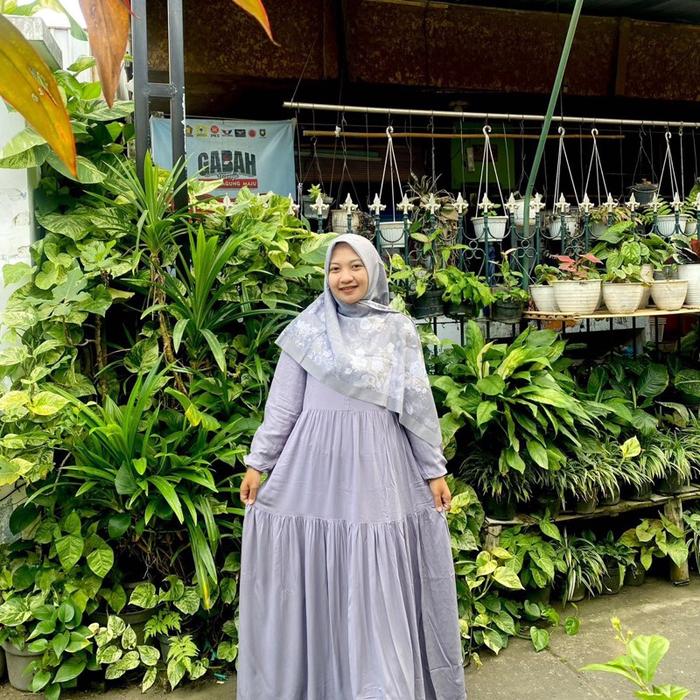 Gamis twill busui / gamis twill canda 2 / gamis twill jumbo