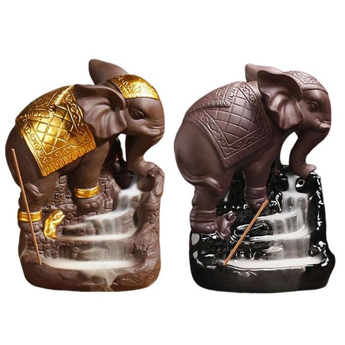 Elephant Incense Burner | Backflow Incense Holders | Ceramic Incense