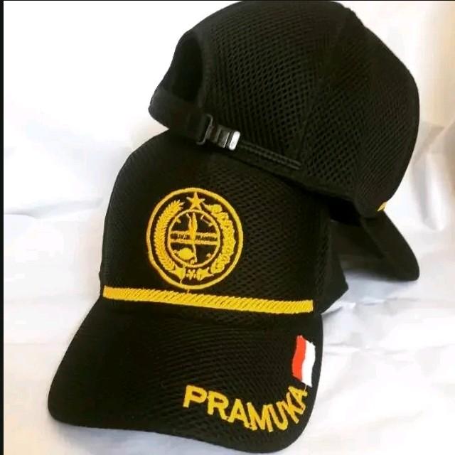 Topi Double mess Pramuka Bordir Dewasa Model Terbaru Baseball