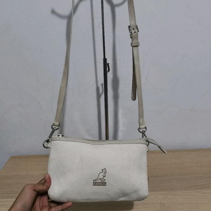 sling bag hp wanita kangol branded impor original