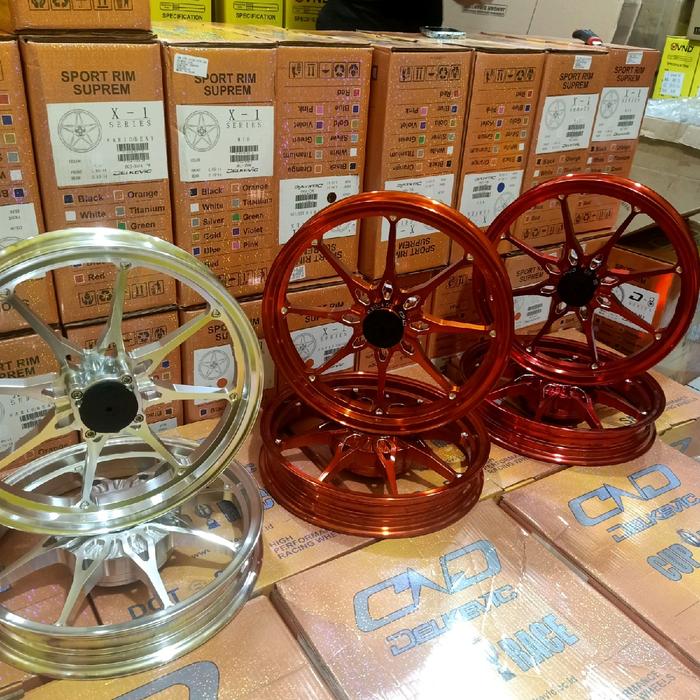 Velg d8 fino125 mio gear 125 pelek fino125 mio gear125 palang 8 velg depan belakang mio m3